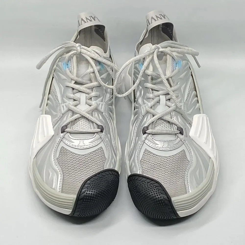 Lanvin Flash X Mesh Low Top Sneakers size 42/us size 9